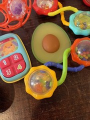 Infant/Toddler/Baby Lot Of Baby Toys Teething Variety Lot Of 8