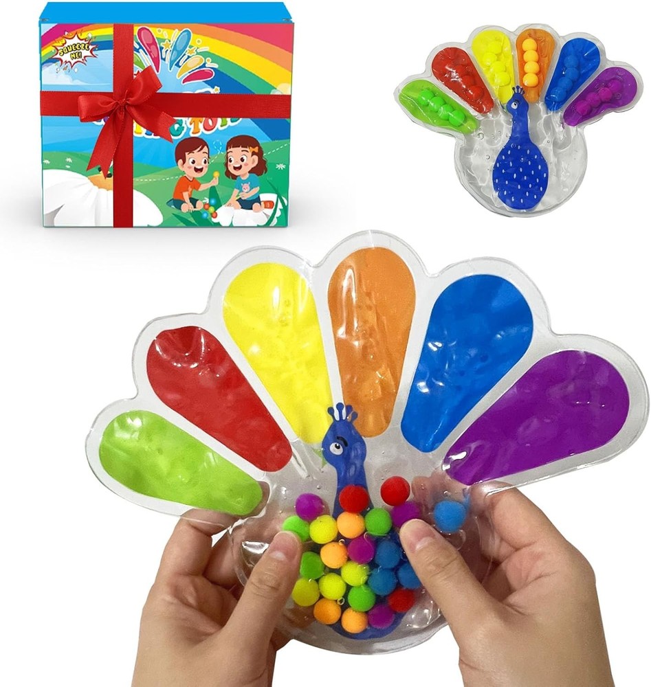 Color Sorting Sensory Toy for Fine Motor Skills