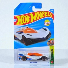 1:64 Diecast Birthday Gift Set of 2 HotWheels X-cceleron for Boys and Girls | 3+