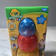 Crayola Beginnings Tadoodles Rainbow Tower Battery Sounds & Lights Toy VGUC