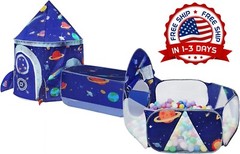 Corralitos Para Bebes Casa De Juegos Pelotas Para Niños Y Niñas, Color Azul NEW.