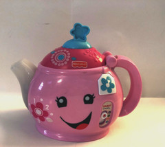 Fisher Price Pink musical smart stages teapot toy – works