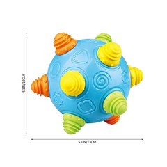 Baby Music Shake Dancing Ball Toy, BPA Free Bouncing Sensory Developmental Ba…