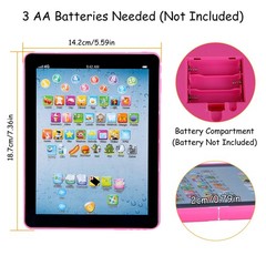 Kids Tablet Learning Pad Toddler Tablet Electronic Interactive Toy Educational
