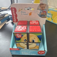 Fisher‑Price Laugh & Learn Puppy’s Press & Twist Puzzle – NEW – 9–36 Months