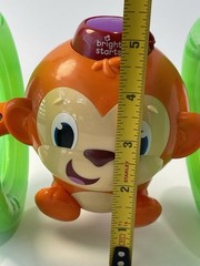 Bright Starts Roll & Glow Monkey With Lights & Music For Babies