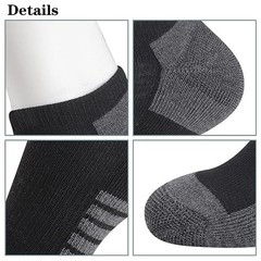 12-30 Pairs Low Cut Ankle Socks for Men Thin Breathable Casual No Show Athlet…