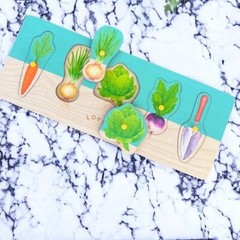 Loveverry Community Garden Puzzle form The Adventurer Play Kit Montessori