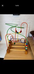 Educo Vintage Wooden Bead puzzle
