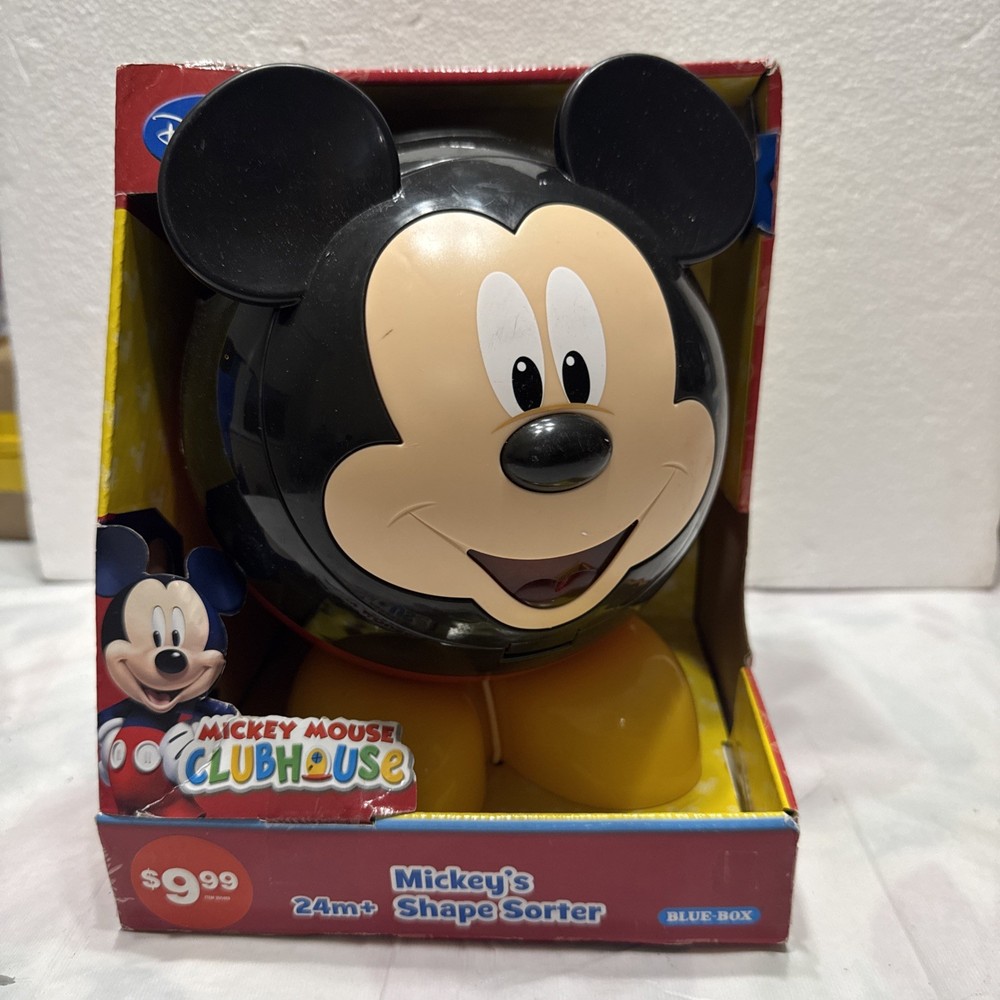 Disney Mickey Mouse Clubhouse Shape Sorter New Old Stock (L7)