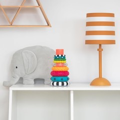 Colorful 9-Piece Stacking Circles Toy – Early Learning for Infants 6-24