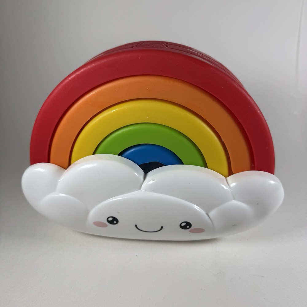 Play Right Rainbow Stacking Toy Steam Numbers Colors Learning Educational Motor