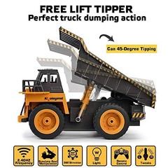 Remote Control Dump Truck RC Truck Construction Vehicle Truck Toys with 1540