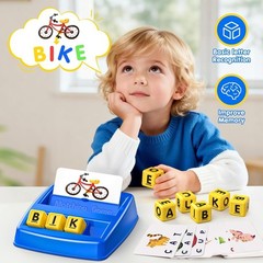 HahaGift Educational Toys for 3-5 Year Old Boy Girl Gifts, Matching Letter Learn
