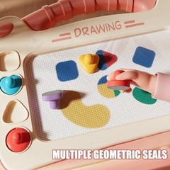 Kids Magnetic Drawing Board Cartoon Writing Pad Montessori Toy Erasable