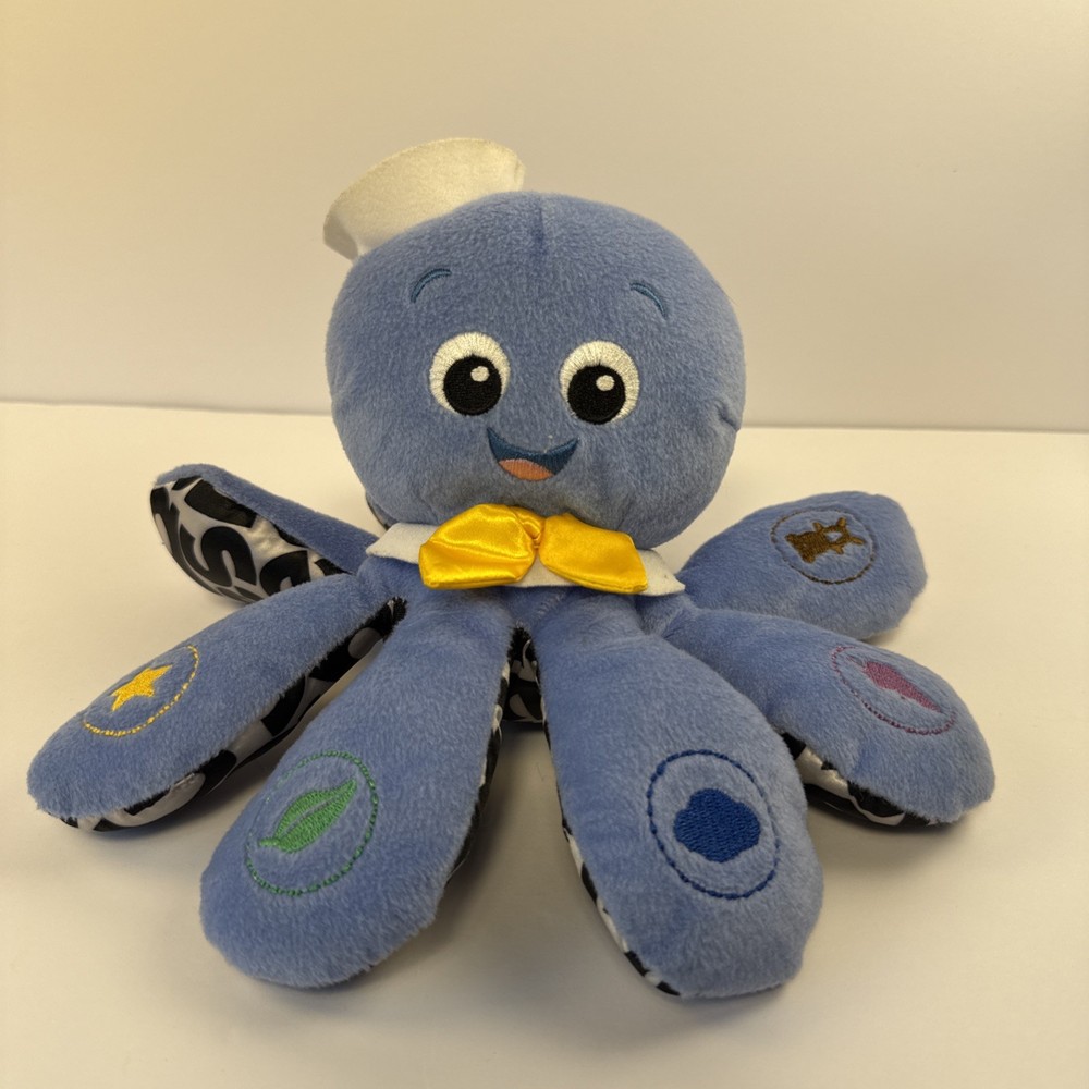 Baby Einstein Octopus Language Developmental Plush Toy English French Spanish