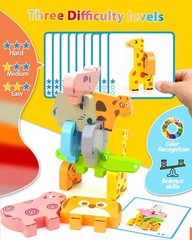 Vaiheng Toys for Toddlers 1-3, Montessori Toys for 1 2 3 4 Year Old Boys & Girls