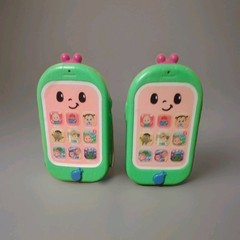 Lot of 2 CoComelon Musical Smart Cell Phone – Interactive Pretend Tech Learning