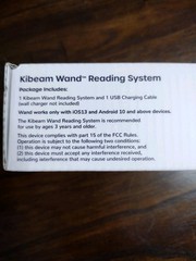 NEW Kibeam Magic Wand Learning Book Reading Tool School Aid Electronic Magical