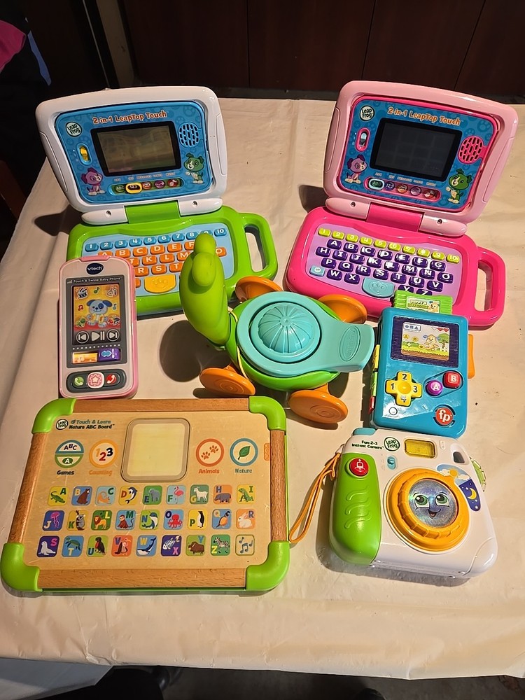 Early Learning Toy Lot, Fisher Price, Learning Frog, VTech