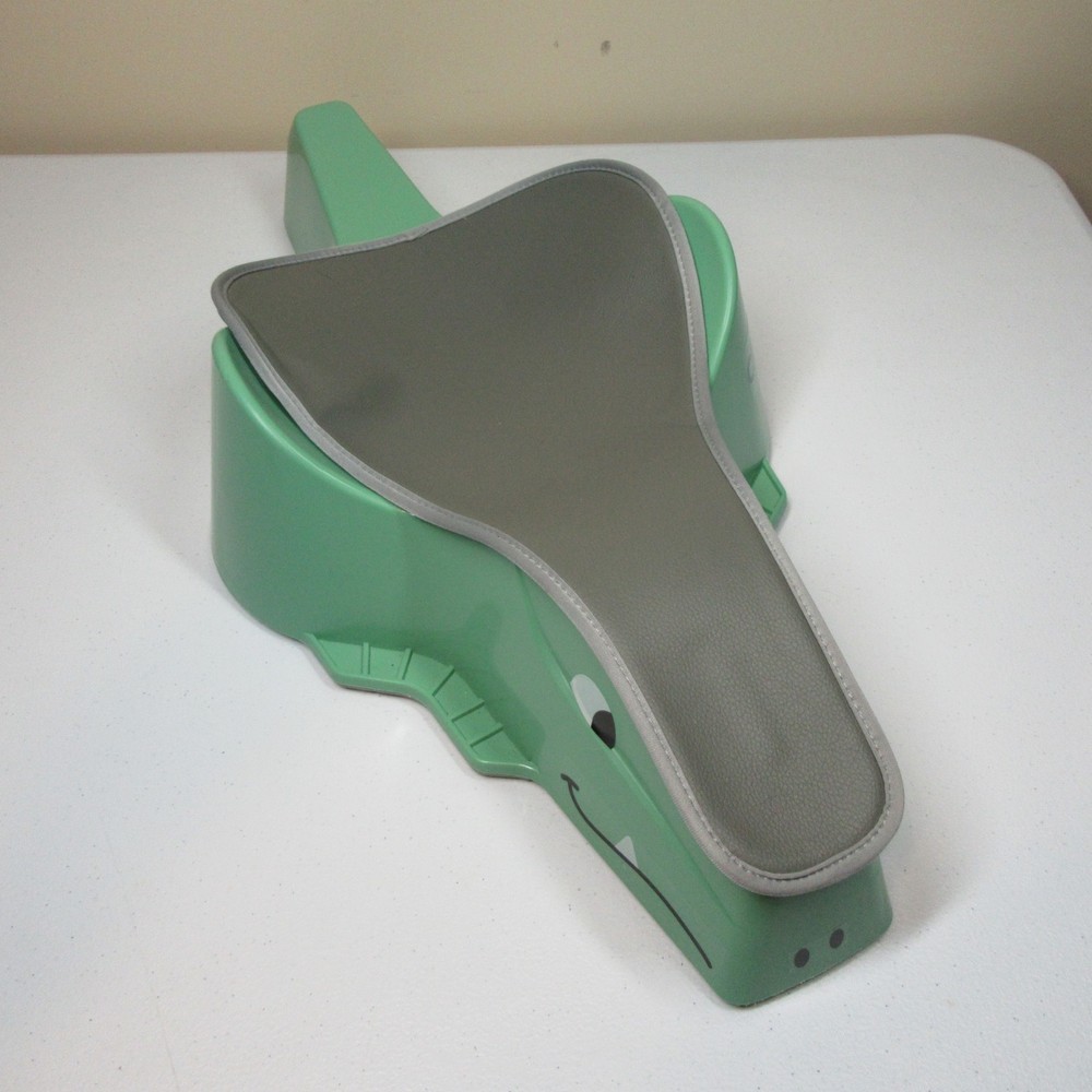 Crawligator Tummy Time Rolling Toy Green Grey Infant Mobility Model C30846