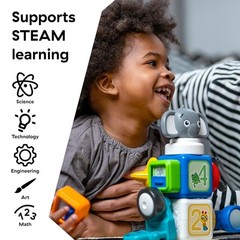 Baby Einstein Connectables 11 Piece Set STEAM Learning Magnetic Blocks