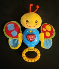 VTECH Sing & Soar Butterfly Music Lights Shapes Numbers Colors VIDEO! NICE!