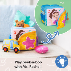 Official Surprise Learning Box, Educational Toys with Stuffed Animals, Sensory T