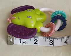 RARE Dameing Elephant Baby Infant Teething Toy
