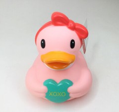 Rubber Ducky Floating Squeaky Duck XOXO Infantino Fun Time