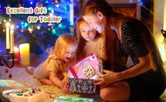 Interactive Light Switch Busy Board for Toddlers: 1-3 Years, Fine Motor Skills