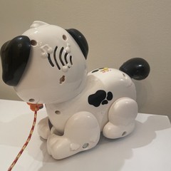 VTech Pull and Sing Puppy Dalmatian Infant Toy 6-36 Months Tested And Working *