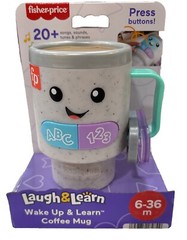 Fisher-Price Wake Up & Learn Coffee Mug Ages 6-36m