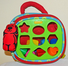 🌟 Melissa & Doug K’s Kids Take-Along Shape Sorter Baby Toy, EUC! CLEAN!