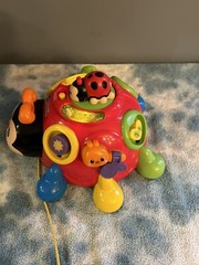 Vtech Crazy Legs Learning Bugs Ladybug Interactive Pull Toy Musical Singing
