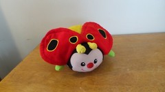 VTech Lady Bug COUNT & HUG Plush Stuffed Baby Songs Shapes Music Crinkle Colors