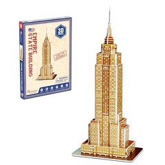 Cubic Fun Empire State Building Mini Model 3D Puzzle Paper Craft S3003h for
