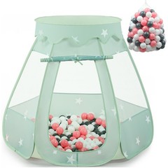 Baby Ball Pit for Toddler with 150 Balls, Kids Pop Up Play Tent for Girls, Pr…