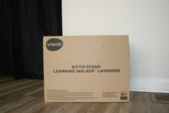 Sit-to-Stand Learning Walker Frustration Free Packaging, Lavender, Free Shipping