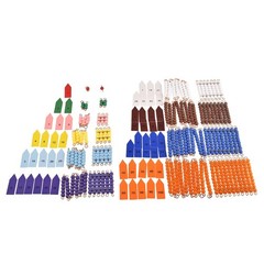 Montessori Bead Chains & Squares – Skip Counting, Multiplication, and Square …