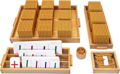 Montessori Golden Beads，Montessori Counting Beads，Montessori Math Materials，Pres