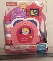 Fisher Price Night Night Princess Mommy Book talking interactive toy Mattel