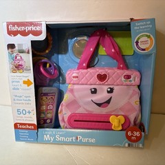 Fisher-Price Laugh & Learn My Smart Purse For Ages 6-36M New in Box
