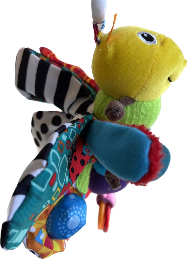 Lamaze Tomy Firefly Butterfly Sensory Developmental Toy Sift Crinkle Teether