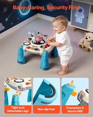 VEVOR Toddler Learning Table 6-36 Months Activity Table with 60+ Sound Sources