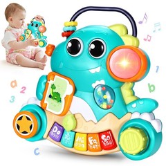 Dinosaur Piano Toy Light Up Musical 6-12 Months – Educational Toddler Gift