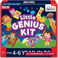 Doctor Jupiter Little Genius Kit for Boys & Girls 4-6 Year Olds | Educational To