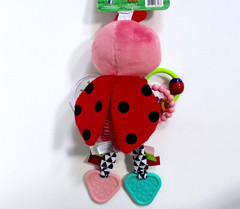 Eric Carle Developmental Ladybug Plush 14″ Crib Stroller Toy Lovey NWT