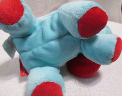 Fisher Price plush elephant rattle 7″