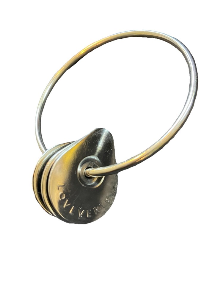 LOVEVERY Stainless Steel Explorer Play Jiggle Keys Montessori Toy
